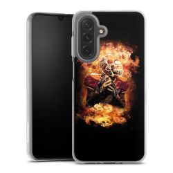 Silikonskal genomskinlig