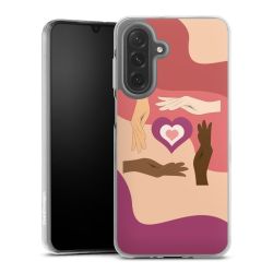 Silikonskal genomskinlig