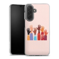 Silikonskal genomskinlig