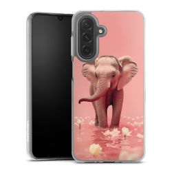 Silikonskal genomskinlig