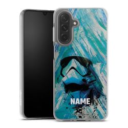 Silikonskal genomskinlig