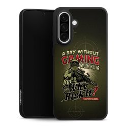 Silicone Premium Case Black Matt