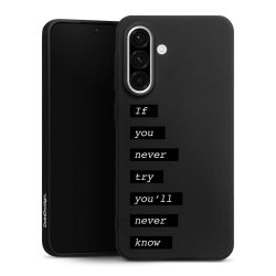 Silicone Premium Case Black Matt