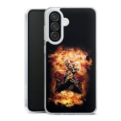 Silikonskal genomskinlig