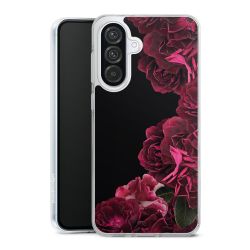 Rose vintage su nero