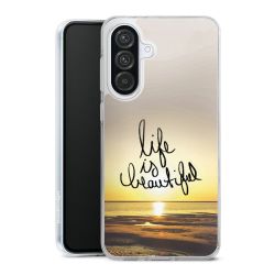 Silikonskal genomskinlig