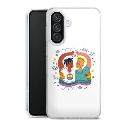 Silikonskal genomskinlig