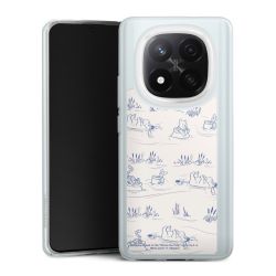 Silikonskal genomskinlig