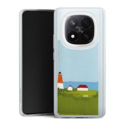 Silikonskal genomskinlig