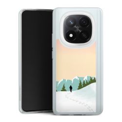 Silikonskal genomskinlig