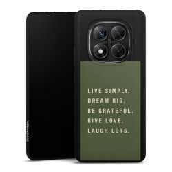 Silicone Premium Case Black Matt