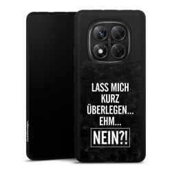 Silikon Premium Case  mattschwarz