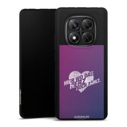 Silikon Premium Case  mattschwarz