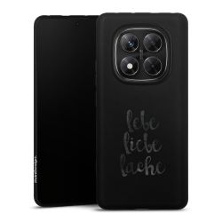 Silikon Premium Case  mattschwarz