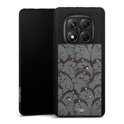 Silikon Premium Case  mattschwarz