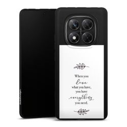 Silicone Premium Case Black Matt