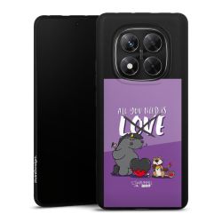 Silikon Premium Case  mattschwarz