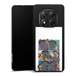 Silikon Premium Case  mattschwarz