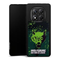 Silikon Premium Case  mattschwarz