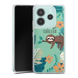 Silikonskal genomskinlig