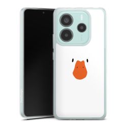 Silikonskal genomskinlig