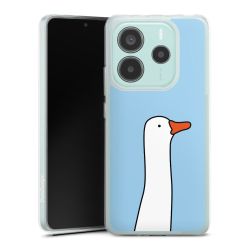 Silikonskal genomskinlig