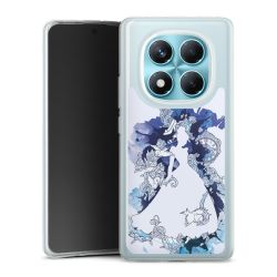 Silikonskal genomskinlig