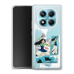 Silikonskal genomskinlig