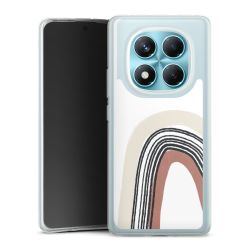 Silikonskal genomskinlig