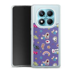 Silikonskal genomskinlig