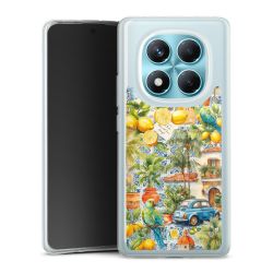 Silikonskal genomskinlig