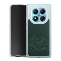 Silikonskal genomskinlig