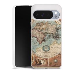 Mappa del mondo vintage