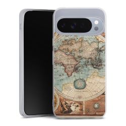 Mappa del mondo vintage