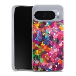 Punti acquerello sovrapposti