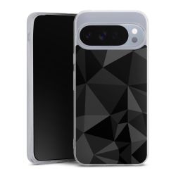 Motif Polygone Noir