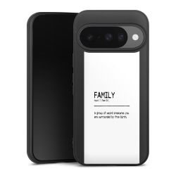 Silicone Premium Case black-matt