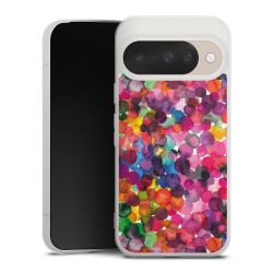 Punti acquerello sovrapposti