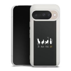 Silikon Premium Case mattweiss