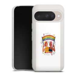 Silikon Premium Case mattweiss