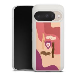 Silikon Premium Case mattweiss