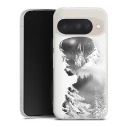 Silikonskal genomskinlig