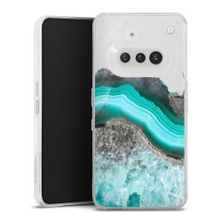 Silikonskal genomskinlig