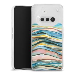 Silikonskal genomskinlig