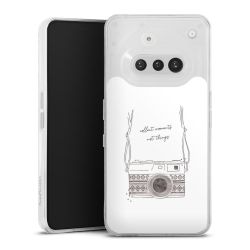 Silikonskal genomskinlig