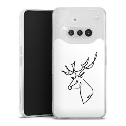 Silikonskal genomskinlig