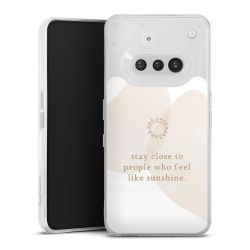 Silikonskal genomskinlig