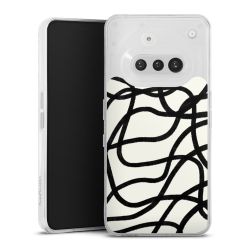 Silikonskal genomskinlig