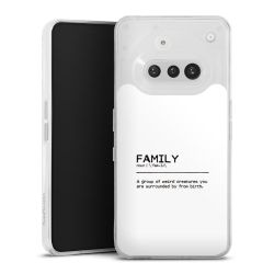 Silikonskal genomskinlig