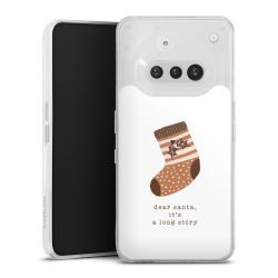 Silikonskal genomskinlig